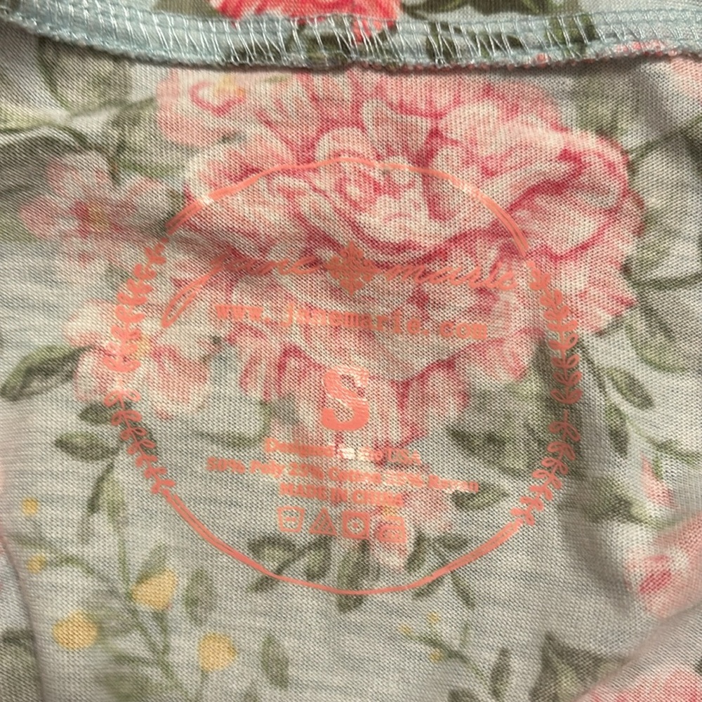 Cotton Floral Robe - Picture 2 of 2